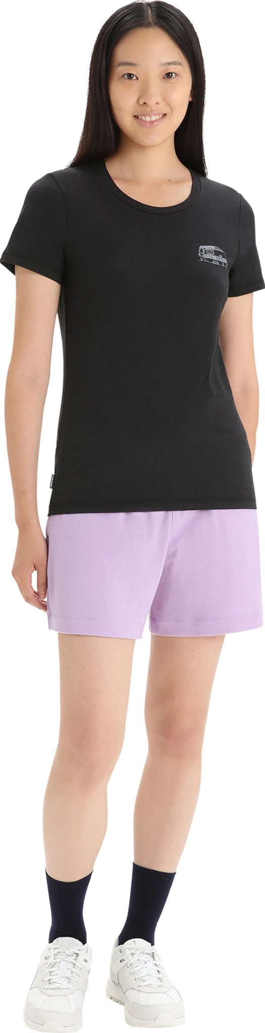 Central Classic Tee Short Sleeve Caravan Life - Women's|-|icebreaker Women's Merino Central Classic Short Sleeve T-Shirt Caravan Life 5 Central Classic Tee Short Sleeve Caravan Life - Women's|-|icebreaker Women's Merino Central Classic Short Sleeve T-Shirt Caravan Life - Image 3