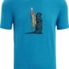 Icebreaker Central Classic Tee Short Sleeve Otter Paddle - Men's|-|T-shirt Classic Otter Paddle - Homme -Icebreaker ICE 0A56OE 7EGeo 20Blue