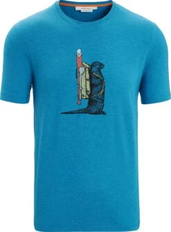 Icebreaker Central Classic Tee Short Sleeve Otter Paddle - Men's|-|T-shirt Classic Otter Paddle - Homme
