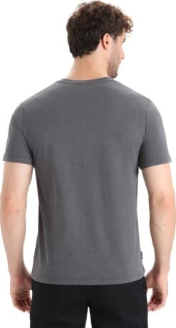 Icebreaker Central Classic Tee Short Sleeve Otter Paddle - Men's|-|T-shirt Classic Otter Paddle - Homme -Icebreaker ICE 0A56OE 7E 7EBack 20Monsoon