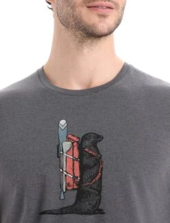 Icebreaker Central Classic Tee Short Sleeve Otter Paddle - Men's|-|T-shirt Classic Otter Paddle - Homme -Icebreaker ICE 0A56OE 7E 7EDetail 20Monsoon