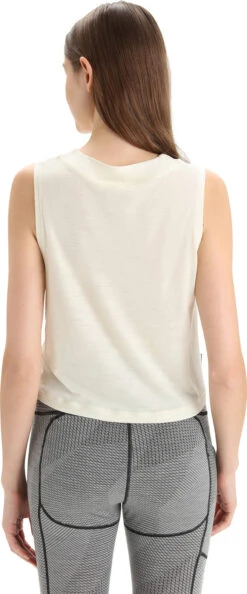 Icebreaker ZoneKnit Tank Top - Women's|-|Camisole ZoneKnit - Femme -Icebreaker ICE 0A56OW 7E 7EBack 20Chalk