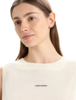Icebreaker ZoneKnit Tank Top - Women's|-|Camisole ZoneKnit - Femme -Icebreaker ICE 0A56OW 7E 7EDetail1 20Chalk