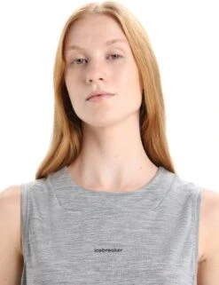 Icebreaker ZoneKnit Tank Top - Women's|-|Camisole ZoneKnit - Femme -Icebreaker ICE 0A56OW 7E 7EDetail1 20Metro 20Heather