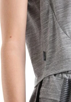 Icebreaker ZoneKnit Tank Top - Women's|-|Camisole ZoneKnit - Femme -Icebreaker ICE 0A56OW 7E 7EDetail2 20Metro 20Heather