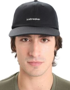 Icebreaker 6 Panel Hat - Unisex|-|Casquette à 6 Pans - Unisexe 29 Icebreaker 6 Panel Hat - Unisex|-|Casquette à 6 Pans - Unisexe -Icebreaker ICE 0A59HA 7E 7EFront2 20Black