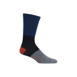 Icebreaker Men's Lifestyle Ultra Light Crew - Rugby Stripe|-|Chaussettes Lifestyle Ultra Light Crew Rugby Stripe Homme -Icebreaker ICE 101180 7ELargo 05884533 a2a8 45ab b5d7 2baf8ccf9f0d