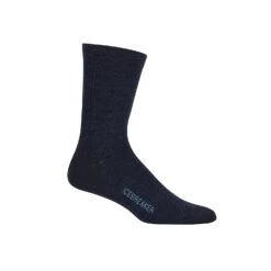 Icebreaker Lifestyle Ultra Light Crew - Men's|-|Chaussettes Ultra Légères Lifestyle Crew - Homme -Icebreaker ICE 101285 7EFathom 20Heather