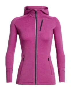 Icebreaker Quantum Long Sleeve Zip Hood - Women's|-|Chandail à Capuchon Et Glissière Quantum - Femme -Icebreaker ICE 101466 7EAmore 07e012dc aa46 4e15 b51c 96c62101281b