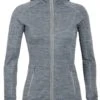 Icebreaker Quantum Long Sleeve Zip Hood - Women's|-|Chandail à Capuchon Et Glissière Quantum - Femme -Icebreaker ICE 101466 7EGritstone 20Heather 1771d8e4 e142 4b96 beb5 c62372ef9d81