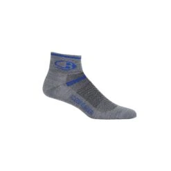 Icebreaker Multisport Ultra Light Mini - Men's|-|Chaussettes Multisport Ultra Light Mini - Homme -Icebreaker ICE 101483 7ETwister 20Heather 20 20Cobalt