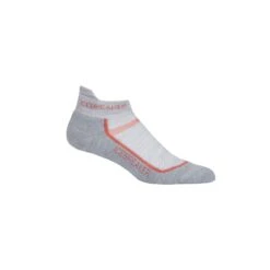 Icebreaker Multisport Cushion Micro - Women's|-|Chaussettes Multisport Cushion Micro Femme -Icebreaker ICE 101484 7EBlizzard 20Heather 20 20Tulip