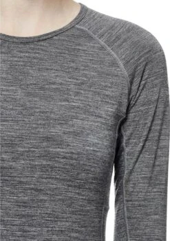 Icebreaker Zone Long Sleeve Crewe - Women's|-|Chandail à Manches Longues Zone Femme -Icebreaker ICE 102570 7E 7EDetail 20Gritstone 20Heather 20 20Snow 9d862a55 1dca 44b3 92ae 71d2b41dcb35