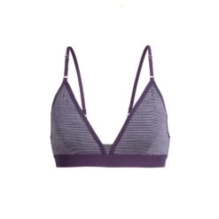Icebreaker Siren Bra - Women's|-|Brassière Siren - Femme -Icebreaker ICE 103026 7EEggplant 20 20Silk 20Heather 20 20Stripe 38b5ae35 9607 48c8 a6f2 597a2379c459