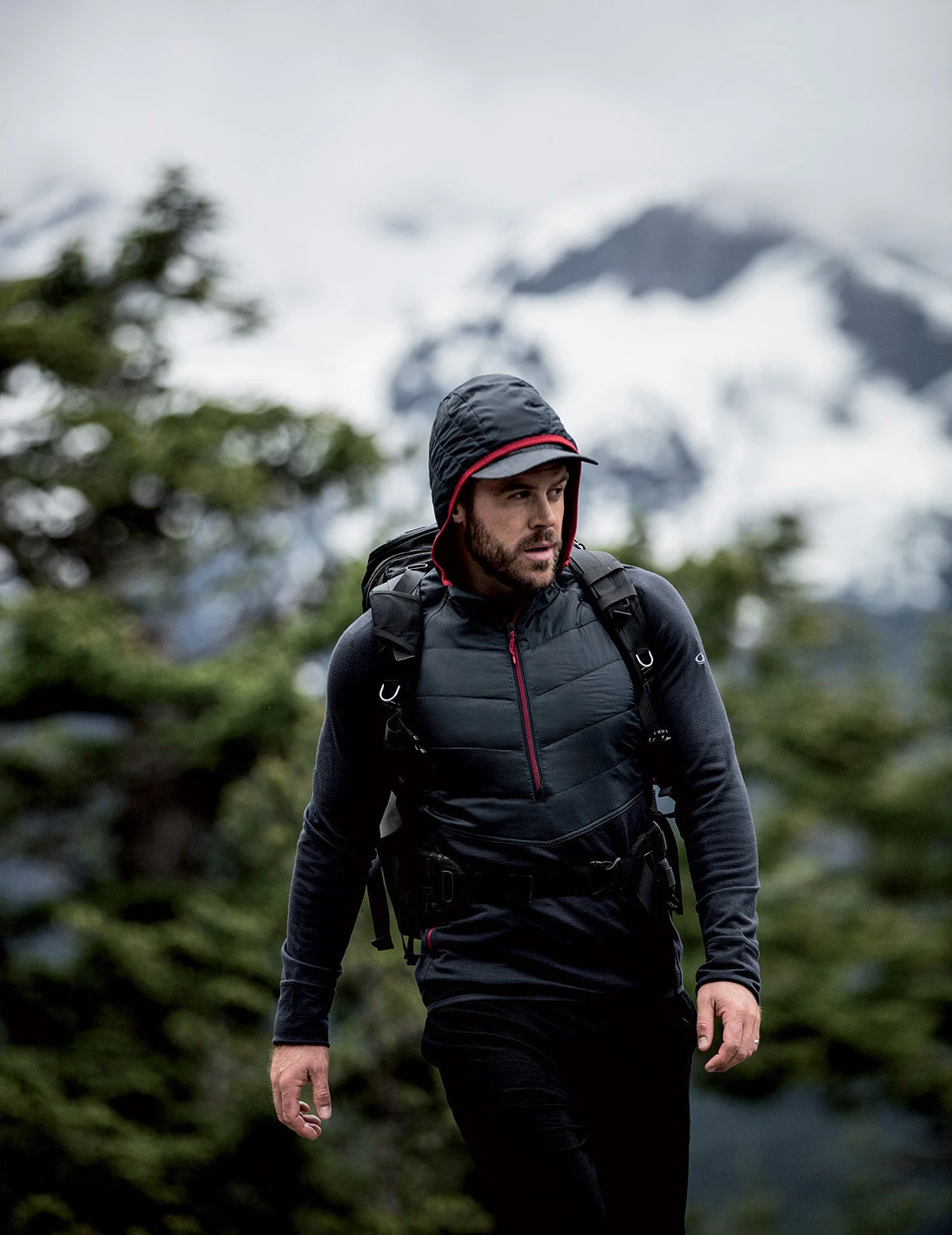 Icebreaker Men's Ellipse Long Sleeve Half Zip Hood|-|Chandail à Manches Longues Et Capuchon Ellipse Homme 10 Icebreaker Men's Ellipse Long Sleeve Half Zip Hood|-|Chandail à Manches Longues Et Capuchon Ellipse Homme - Image 8