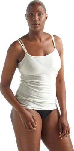 Icebreaker Siren Cami - Women's|-|Camisole Siren - Femme -Icebreaker ICE 103193 7E 7EFront 20Snow 20 20Snow