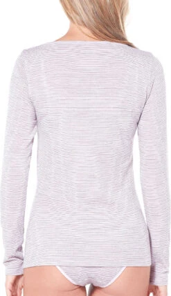 Icebreaker Siren Long Sleeve Sweetheart - Women's|-|Chandail à Manches Longues Siren Sweetheart - Femme 41 Icebreaker Siren Long Sleeve Sweetheart - Women's|-|Chandail à Manches Longues Siren Sweetheart - Femme -Icebreaker ICE 103194 7EBlush 20Heather 20 20Stripe 7EBack 4fd8d43d f82a 4b62 9e1f e42233f56425