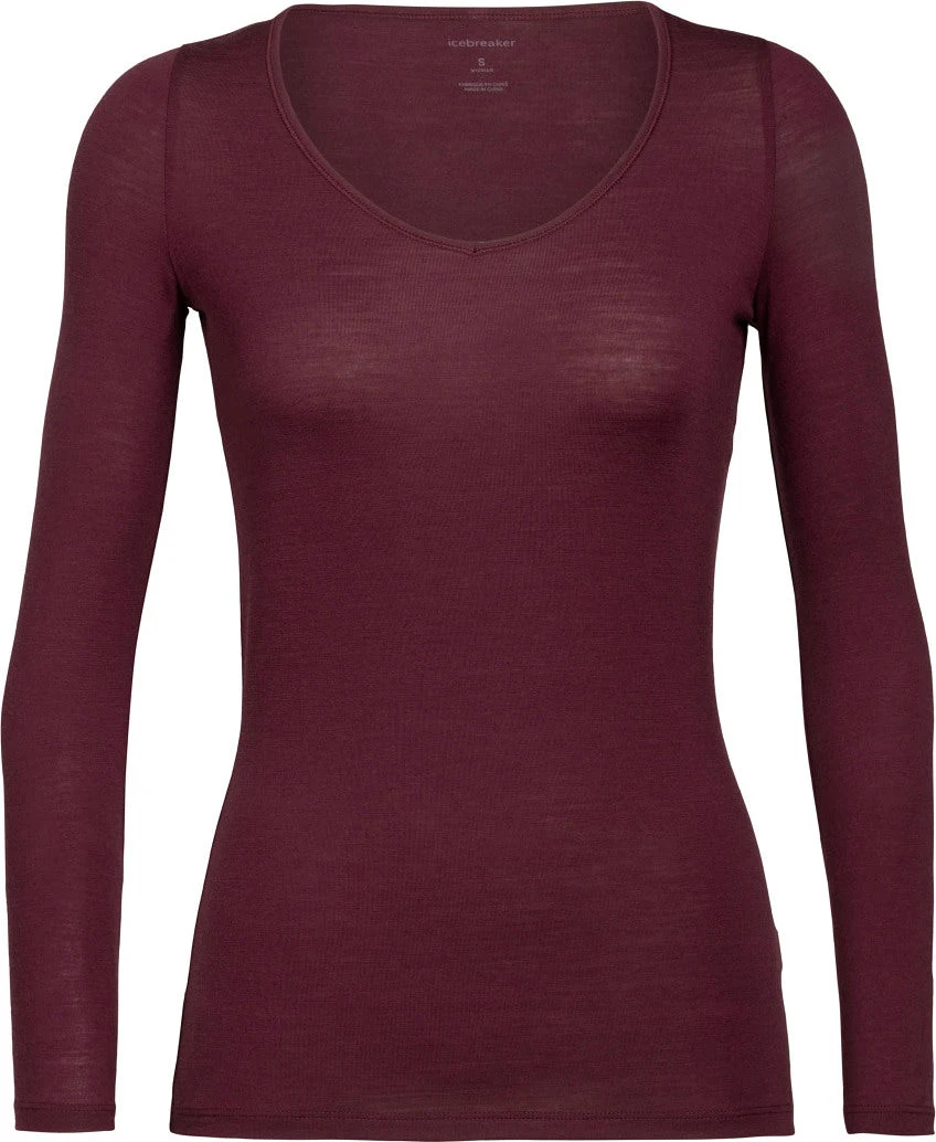 Icebreaker Siren Long Sleeve Sweetheart - Women's|-|Chandail à Manches Longues Siren Sweetheart - Femme 8 Icebreaker Siren Long Sleeve Sweetheart - Women's|-|Chandail à Manches Longues Siren Sweetheart - Femme - Image 6