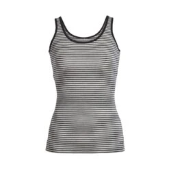 Icebreaker Siren Tank - Women's|-|Camisole Siren - Femme -Icebreaker ICE 103213 7EBlack 20 20Snow 20 20Stripe 67918260 7316 4a78 bbf2 616fdf8d28a4