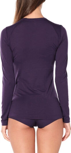 Icebreaker Sprite Long Sleeve Crewe - Women's|-|Chandail à Manches Longues Sprite - Femme -Icebreaker ICE 103328 7E 7EBack 20Lotus