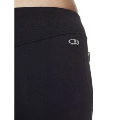 Icebreaker Women's Comet Tights|-|Cuissard Comet Femme -Icebreaker ICE 103364 7E 7EDetail 20A 20Black 20 20Reflective