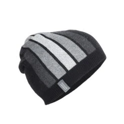 Icebreaker Coronet Beanie - Unisex|-|Tuque Coronet Unisexe -Icebreaker ICE 103420 7EBlack 20 20Jet 20Heather 20 20Metro 20Heather 1d283d86 db62 43cf a97e 23a7ba778e11