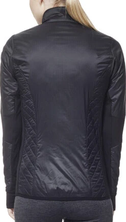 Icebreaker Helix Long Sleeve Zip - Women's|-|Chandail à Manches Longues Et Glissière Helix Femme -Icebreaker ICE 103427 7E 7EModelBack 20Black 20 20Black aa0022db 3841 4781 9d11 c476ff4f0f8e