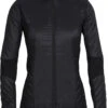Icebreaker Helix Long Sleeve Zip Hood - Women's|-|Chandail à Capuchon Et Glissière Helix Femme -Icebreaker ICE 103428 7EBlack 20 20Jet 20Heather