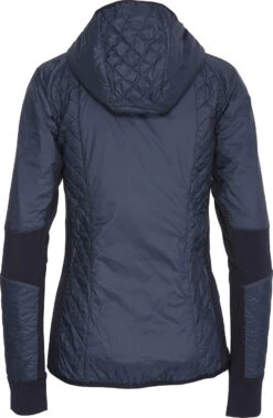 Icebreaker Helix Long Sleeve Zip Hood - Women's|-|Chandail à Capuchon Et Glissière Helix Femme -Icebreaker ICE 103428 7E 7EBack 20Midnight 20Navy