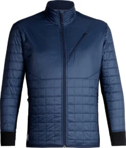 Icebreaker Helix Long Sleeve Zip - Men's|-|Chandail à Manches Longues Et Glissière Helix - Homme -Icebreaker ICE 103431 7EMidnight 20Navy 20 20Black 983c3ba4 d8ec 41df ae7c 9ee486bba993