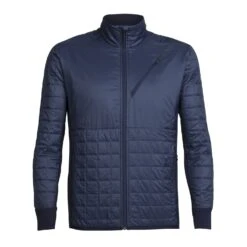 Icebreaker Helix Long Sleeve Zip - Men's|-|Chandail à Manches Longues Et Glissière Helix - Homme -Icebreaker ICE 103431 7EMidnight 20Navy d4eaea70 864e 4160 9c64 1edb4f0d7525