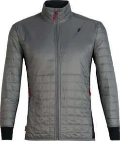 Icebreaker Helix Long Sleeve Zip - Men's|-|Chandail à Manches Longues Et Glissière Helix - Homme -Icebreaker ICE 103431 7ETimberwolf 20 20Black 7c5ea3d0 686d 4aed b7db 8d69288ced6a