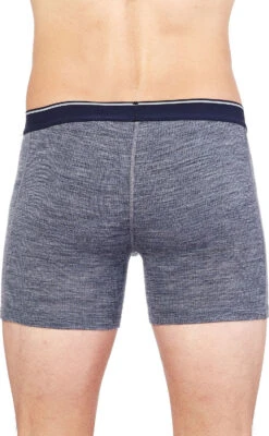 Icebreaker Anatomica Rib Boxers - Men's|-|Boxeur Anatomica Rib - Homme -Icebreaker ICE 103605 7E 7EModelBack 20Gritstone 20Heather 20 20Stealth 5c8a43fc 7082 4a82 8884 8ad112cba289