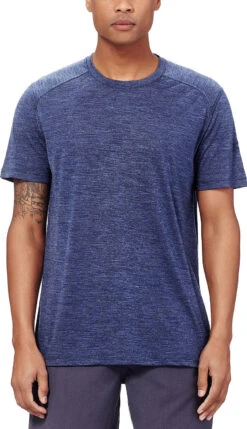 Icebreaker Sphere Short Sleeve Crewe - Men's|-|T-Shirt Sphere - Homme 41 Icebreaker Sphere Short Sleeve Crewe - Men's|-|T-Shirt Sphere - Homme -Icebreaker ICE 103608 7E 7EModelFront 20Admiral 20Heather 1bab5a75 2662 4020 bc93 1c280c3bb0b3