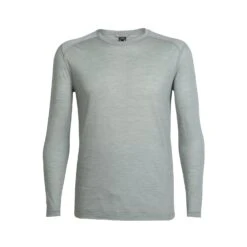 Icebreaker Sphere Long Sleeve Crewe - Men's|-|Chandail à Manches Longues Sphere - Homme -Icebreaker ICE 103609 7EDrift 20Heather