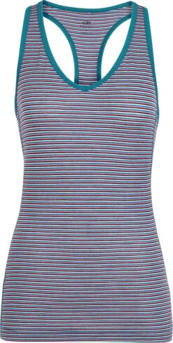 Icebreaker Sprite Tank - Women's|-|Camisole Sprite Femme -Icebreaker ICE 103656 7EVelvet 20 20Dew 20 20Stripe f1734dca 605b 40d4 b4cc 0eba86392971