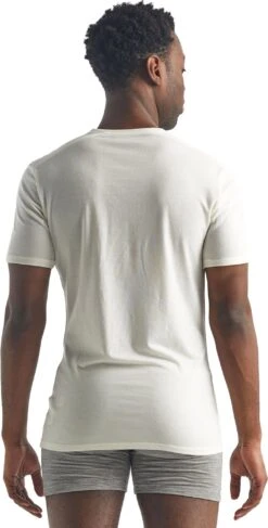 Icebreaker Anatomica Short Sleeve V-Neck T-Shirt - Men's|-|T-Shirt à Col V Anatomica - Homme -Icebreaker ICE 103661 7E 7EBack 20FW19 20 20Snow