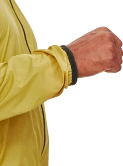 Icebreaker Men's Incline Long Sleeve Windbreaker|-|Chandail à Manches Longues Incline Windbreaker Homme -Icebreaker ICE 103695 7ESulfur 20 20Kale 7ECuff