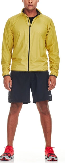Icebreaker Men's Incline Long Sleeve Windbreaker|-|Chandail à Manches Longues Incline Windbreaker Homme -Icebreaker ICE 103695 7ESulfur 20 20Kale 7EModel
