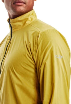 Icebreaker Men's Incline Long Sleeve Windbreaker|-|Chandail à Manches Longues Incline Windbreaker Homme -Icebreaker ICE 103695 7ESulfur 20 20Kale 7EShoulder