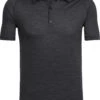 Icebreaker Sphere Short Sleeve Polo - Men's|-|Polo Sphere - Homme -Icebreaker ICE 103699 7EBlack 20Heather 7c88de19 0c16 4782 a6bd 29d9054fe6a0