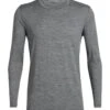 Icebreaker Tech Lite Long Sleeve Crewe - Men's|-|Chandail à Manches Longues Tech Lite - Homme 2 Icebreaker Tech Lite Long Sleeve Crewe - Men's|-|Chandail à Manches Longues Tech Lite - Homme -Icebreaker ICE 103861 7EGritstone 20Heather