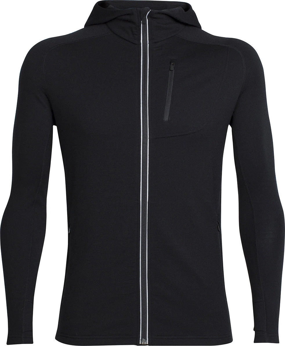 Icebreaker Quantum Long Sleeve Zip Hood - Men's|-|Chandail à Capuchon Et Glissière Quantum - Homme 9 Icebreaker Quantum Long Sleeve Zip Hood - Men's|-|Chandail à Capuchon Et Glissière Quantum - Homme - Image 7