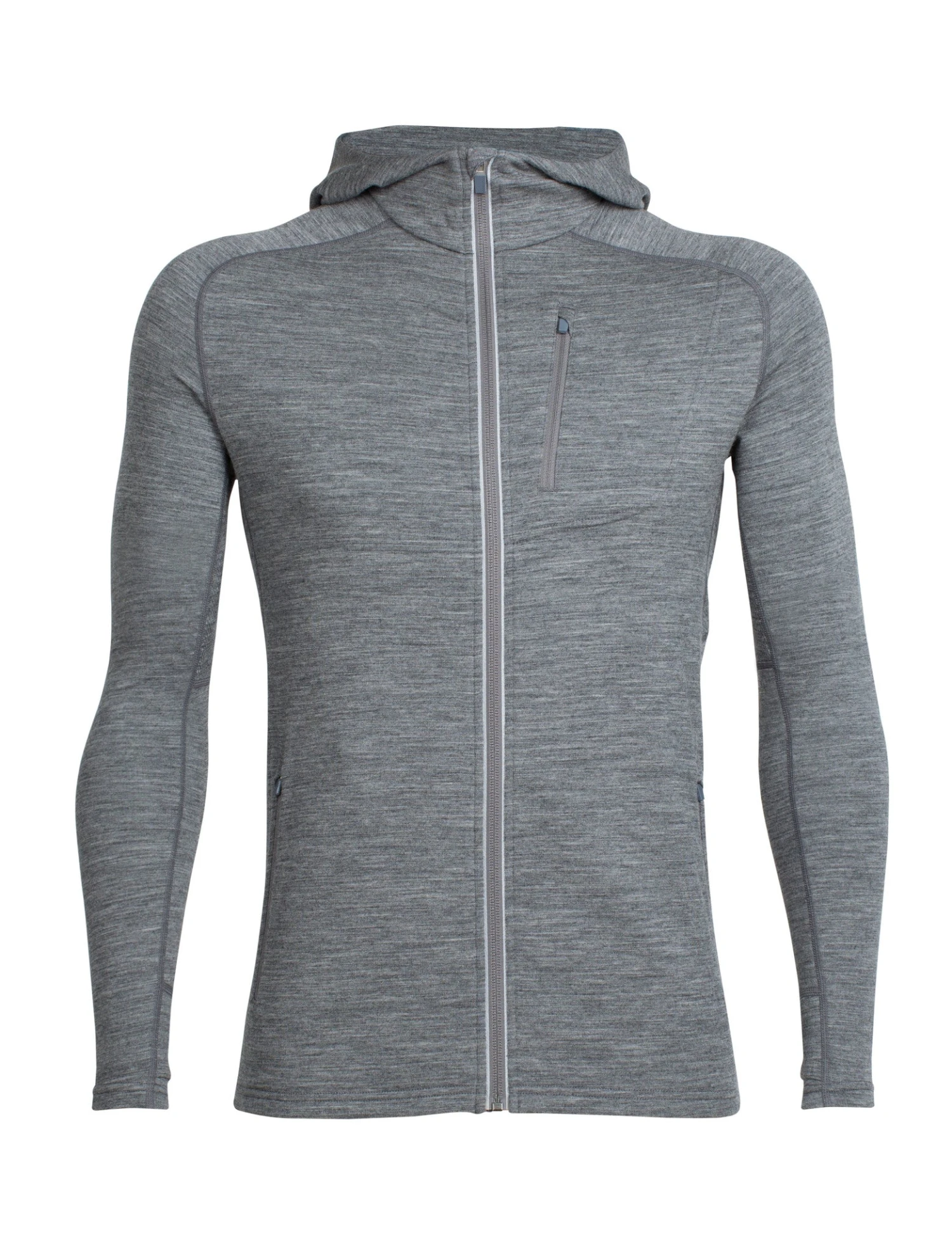 Icebreaker Quantum Long Sleeve Zip Hood - Men's|-|Chandail à Capuchon Et Glissière Quantum - Homme 3 Icebreaker Quantum Long Sleeve Zip Hood - Men's|-|Chandail à Capuchon Et Glissière Quantum - Homme