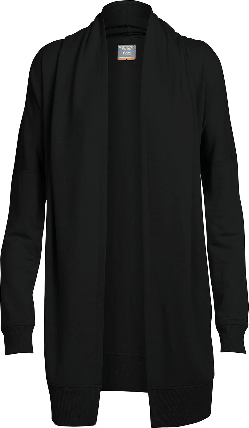 Icebreaker Zoya Long Sleeve Coverup - Women's|-|Cardigan Drapé Zoya Coverup Femme 4 Icebreaker Zoya Long Sleeve Coverup - Women's|-|Cardigan Drapé Zoya Coverup Femme - Image 2