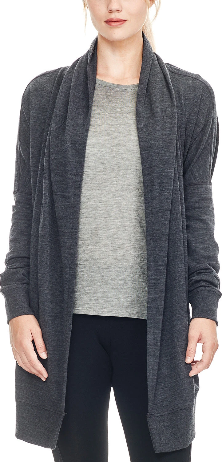 Icebreaker Zoya Long Sleeve Coverup - Women's|-|Cardigan Drapé Zoya Coverup Femme 9 Icebreaker Zoya Long Sleeve Coverup - Women's|-|Cardigan Drapé Zoya Coverup Femme - Image 7