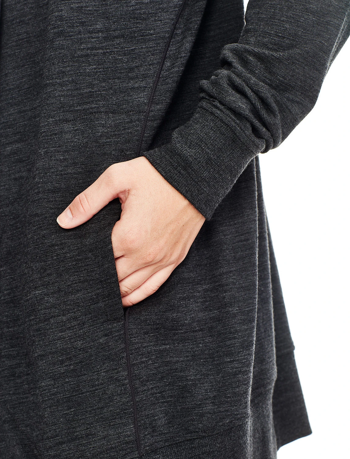 Icebreaker Zoya Long Sleeve Coverup - Women's|-|Cardigan Drapé Zoya Coverup Femme 11 Icebreaker Zoya Long Sleeve Coverup - Women's|-|Cardigan Drapé Zoya Coverup Femme - Image 9