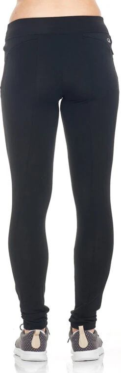 Icebreaker Women's Metro Pants|-|Pantalon Metro Femme -Icebreaker ICE 103905 7EBlack 7EModelBack f93a13b0 2675 4d60 b400 68d1af362287