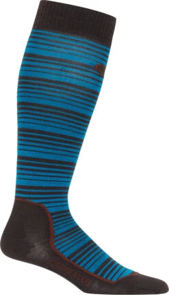 Icebreaker Ski+ Ultra Light Over The Calf Horizons - Men's|-|Chaussettes Ski+ Ultra Light Over The Calf Horizons - Homme