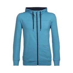 Icebreaker Shifter Long Sleeve Zip Hood - Men's|-|Chandail à Capuchon Et Glissière Shifter - Homme -Icebreaker ICE 104044 7EMediterranean 7ab5c09d 41ef 45b8 a09d 5042f735cdfc